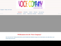 voice-company-eutin.de Webseite Vorschau