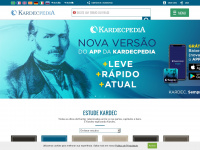 kardecpedia.com Webseite Vorschau