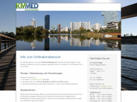 km-med.at Webseite Vorschau