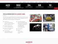 ks-classic-cars.ch Webseite Vorschau