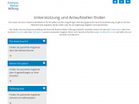andreasweberstiftung.ch Webseite Vorschau