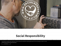 socialresponsibility.ch Webseite Vorschau