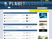 planetacuario.com Webseite Vorschau