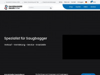 saugbaggersales.com Webseite Vorschau
