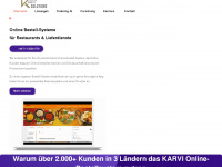 karvi-solutions.de Webseite Vorschau