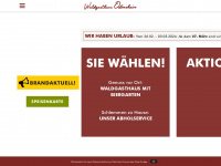 waldgasthaus-odinshain.de Webseite Vorschau