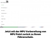 mpu-point.de Webseite Vorschau