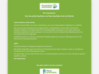aurachtal-apotheke-stegaurach.de Webseite Vorschau