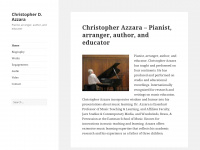 christopherazzara.com Webseite Vorschau