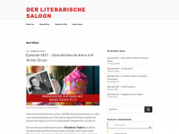 literarischer-saloon.de Webseite Vorschau
