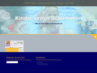 kinder-lernen-schwimmen.de Webseite Vorschau