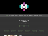 maximilian-zemke.com Webseite Vorschau