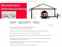 hoff-security.de Webseite Vorschau