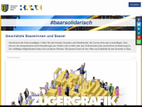 baar-solidarisch.ch Webseite Vorschau