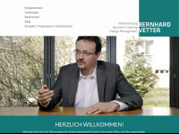 bernhardvetter.net Webseite Vorschau