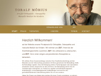 osteopathie-moebius.de Webseite Vorschau