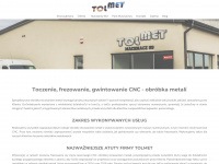 cnctolmet.pl Webseite Vorschau