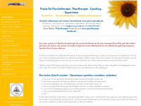 psychotherapie-landau.com Webseite Vorschau