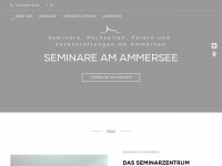 seminare-ammersee.de Webseite Vorschau