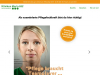 mariahilf-pflege.de Webseite Vorschau