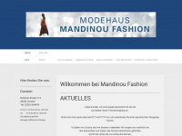mandinou-fashion.de Webseite Vorschau