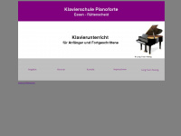 klavierschule.bplaced.net Webseite Vorschau