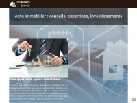 actu-agences-immo.fr Webseite Vorschau