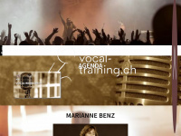 vocal-training.ch Webseite Vorschau