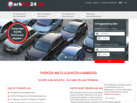 parkfly24.de Webseite Vorschau
