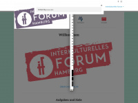 interkulturelles-forum-hamburg.de Webseite Vorschau