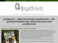 jagdblatt.info Webseite Vorschau