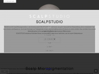 scalpstudio.ch Webseite Vorschau