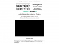courtspot.de Webseite Vorschau