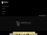 gorillamedien.de Webseite Vorschau