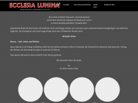 ecclesia-lumina.de Webseite Vorschau