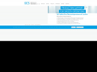gcs-cleanroom.com Webseite Vorschau