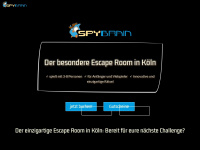 spybrain-escape.de Webseite Vorschau