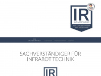 infrarot-sachverstaendiger.de Webseite Vorschau