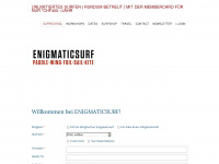 enigmaticsurf.com Webseite Vorschau