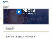 prola.ch Webseite Vorschau