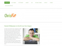 chris-fit.net Webseite Vorschau