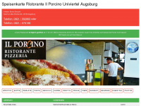 ristorante-il-porcino.de Webseite Vorschau