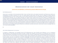 bluetenessenzen.org Webseite Vorschau