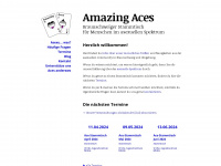 amazing-aces-bs.de Webseite Vorschau