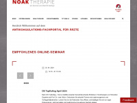 noak-therapie.de Webseite Vorschau