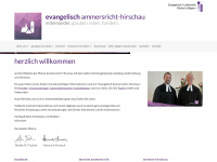 hirschau-evangelisch.de Webseite Vorschau