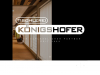 tischlerei-koenigshofer.at Webseite Vorschau