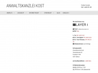 ra-kost.ch Webseite Vorschau
