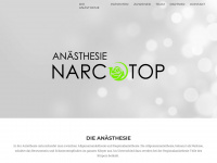 narcotop.ch Webseite Vorschau