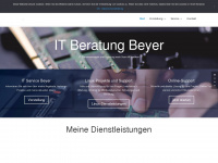 it-beratung-beyer.de Webseite Vorschau